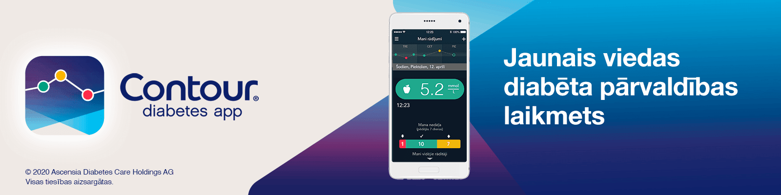 Lietotne Contour DIABETES
