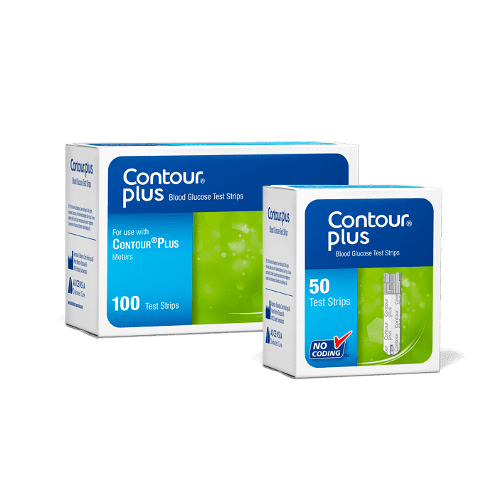 CONTOUR PLUS teststrēmelēm