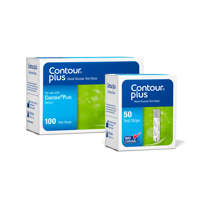 CONTOUR PLUS teststrēmelēm